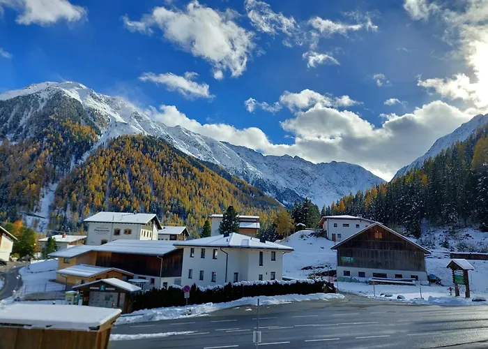 Bergblick Sankt Sigmund im Sellrain